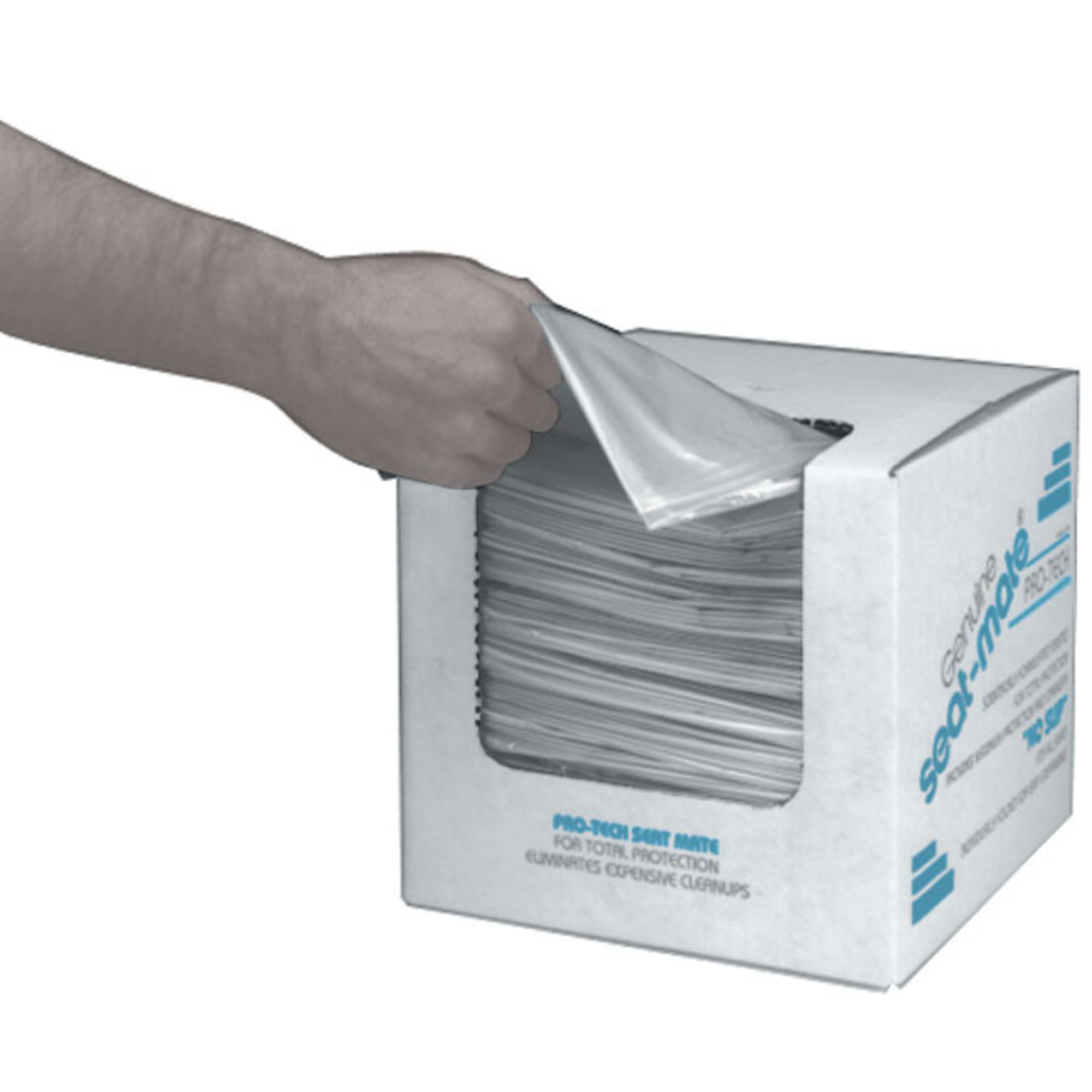 JohnDow Industries, ESCB-2, Economy Seat Cover - Dispenser Box 200
